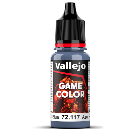 Vallejo Game Color 72.117 Elfic Blue, 18 ml